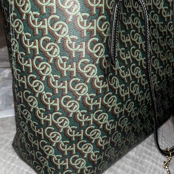 Authentic Green Coach Tote๐ฏ ๐ BAG๐ - Picture 6 of 6